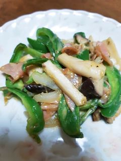 エリンギetcカレーチーズ炒め-レシピのメイン写真