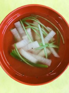 源助大根のコンソメスープ-レシピのメイン写真