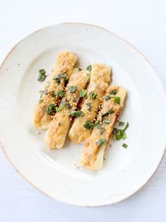 トースターでおつまみ【竹輪の梅マヨ焼き】-レシピのメイン写真