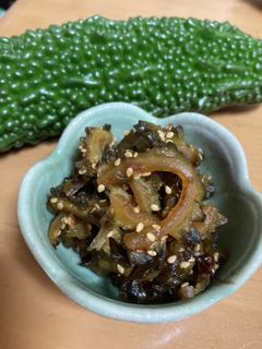 ゴーヤ大量消費に。ゴーヤの佃煮-レシピのメイン写真
