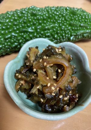 ゴーヤ大量消費に。ゴーヤの佃煮-レシピのメイン写真
