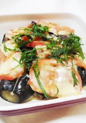 豚バラ肉となすとトマトの味噌グラタン-レシピのメイン写真