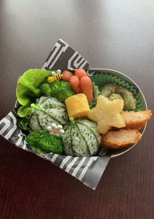 スイカ☆夏☆涼しい☆デコ弁☆キャラ弁☆-レシピのメイン写真