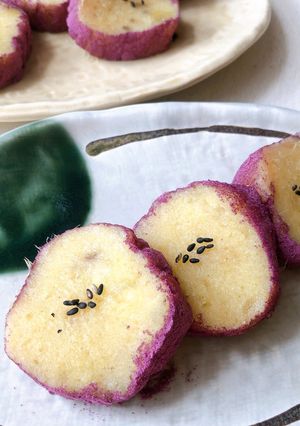 腸活　スイートポテト餅-レシピのメイン写真