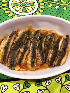 マイワシのソテー・中東風トマトソース-レシピのメイン写真