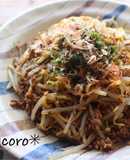 mレンジでスグ♪もやしたっぷり焼きそば