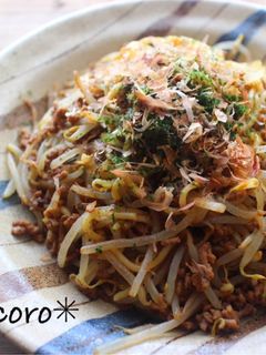 mレンジでスグ♪もやしたっぷり焼きそば-レシピのメイン写真