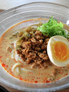 冷やし豆乳坦々うどん-レシピのメイン写真