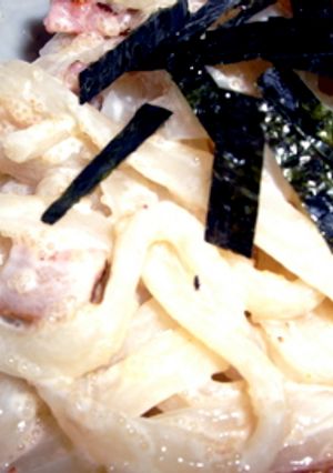 釜揚げうどん明太風-レシピのメイン写真