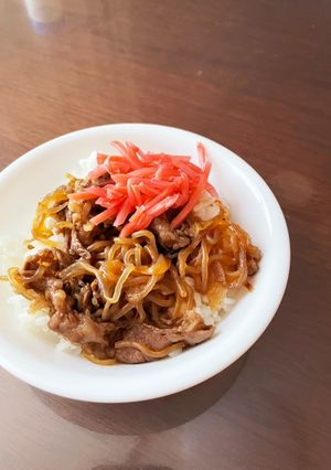 牛丼-レシピのメイン写真