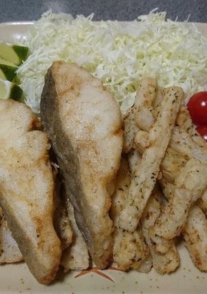 たらと長芋のフィッシュ&チップス-レシピのメイン写真