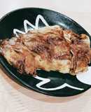 まるで肉のようなチョコクレープ