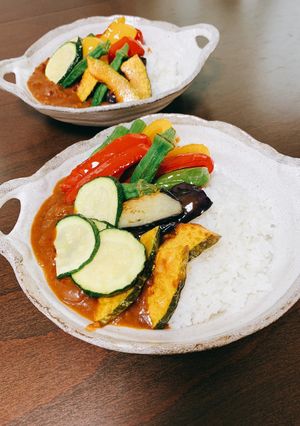 ７種の夏野菜カレー-レシピのメイン写真