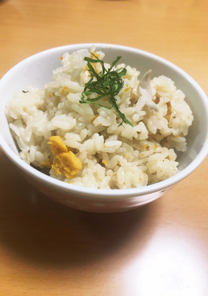 礒薫る！「いちご煮」炊き込みご飯増量版-レシピのメイン写真