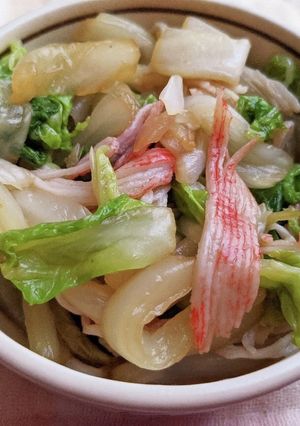 白菜とカニカマのサラダ-レシピのメイン写真