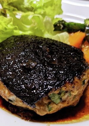 にらと椎茸のやわらかつくね-レシピのメイン写真