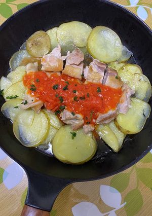 グリルチキン★悪魔のトマトソース-レシピのメイン写真