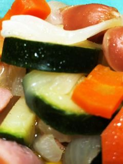 レンチン 夏野菜のコンソメ煮-レシピのメイン写真
