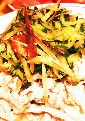 野菜たっぷり茹でしゃぶうどん-レシピのメイン写真