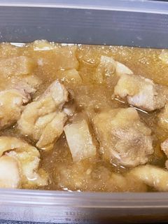 腱鞘炎注意!!鳥のみぞれ煮!!-レシピのメイン写真