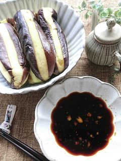 レンジで簡単蒸しなすとろとろ~-レシピのメイン写真