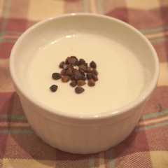 รูปของ そば茶のブラマンジェ