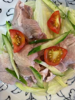 お肉がプルンと#柔らかい#冷しゃぶサラダ-レシピのメイン写真