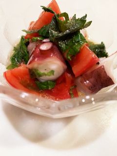 ゆかりのイブクロ トマトとタコのマリネ-レシピのメイン写真