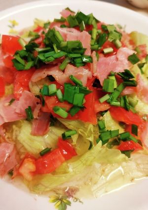 夏野菜たっぷり冷やし塩ラーメン-レシピのメイン写真