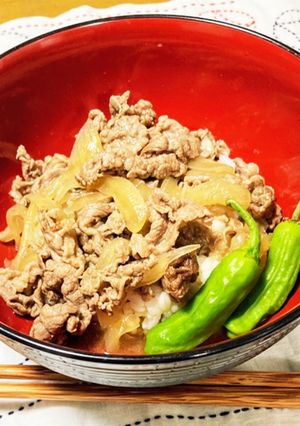 簡単!我が家の牛丼♡-レシピのメイン写真