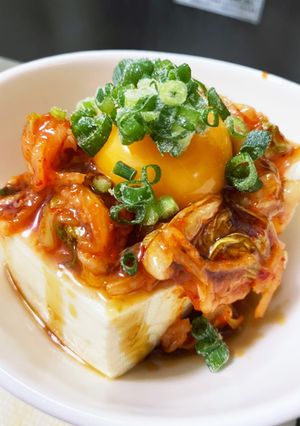 豆腐~ユッケ風~-レシピのメイン写真