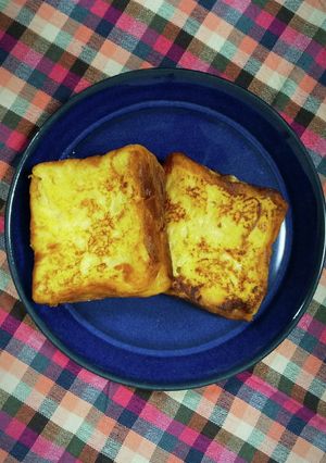 cafe風♡デニッシュフレンチトースト-レシピのメイン写真