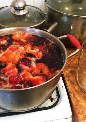 プラムのコンポート(飲み物)-レシピのメイン写真