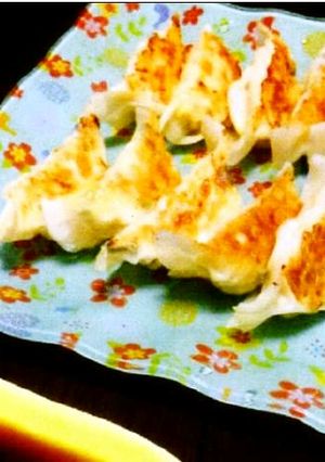 レンコダイのあっさり2種ギョウザ-レシピのメイン写真