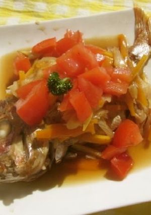 サッパリ連子鯛の中華風ソース-レシピのメイン写真