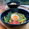 大葉香る♡夏野菜サッパリうどん