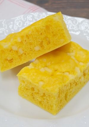 にんじん入りジュースのチーズ蒸しパン-レシピのメイン写真