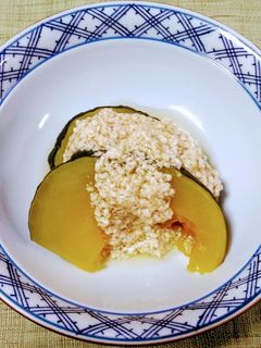 南瓜のそぼろあんかけ-レシピのメイン写真