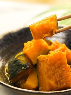 短時間で味が染み込む!かぼちゃの煮物-レシピのメイン写真