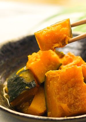 短時間で味が染み込む！かぼちゃの煮物-レシピのメイン写真