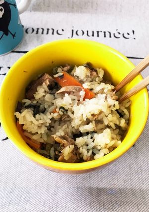 サバ缶炊き込みご飯-レシピのメイン写真