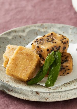 こうや豆腐の利休揚げ-レシピのメイン写真