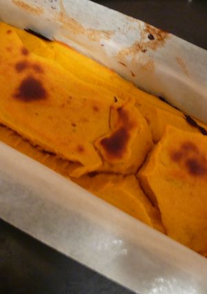 バナナとかぼちゃのお豆腐ケーキ-レシピのメイン写真