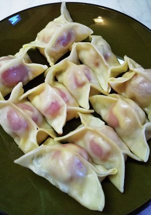 トマトベーコンの変わり種餃子-レシピのメイン写真