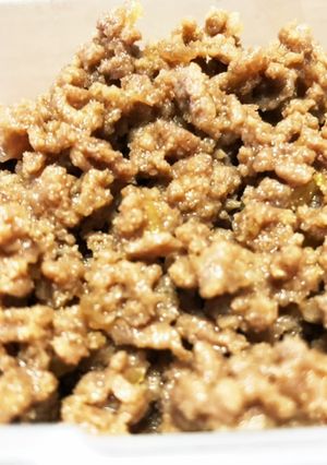 レンジでそぼろ-レシピのメイン写真