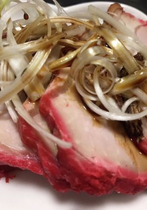 メチャウマネギ焼き豚♪-レシピのメイン写真