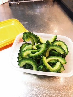 ゴーヤの下茹で-レシピのメイン写真