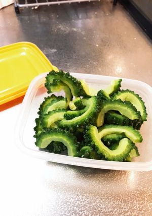 ゴーヤの下茹で-レシピのメイン写真