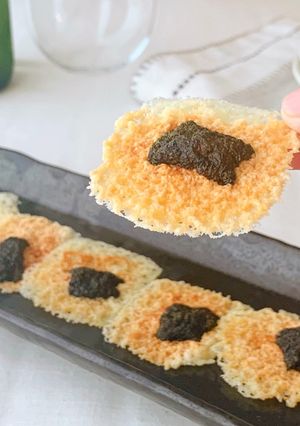 【家つま】海苔チーズせんべい-レシピのメイン写真