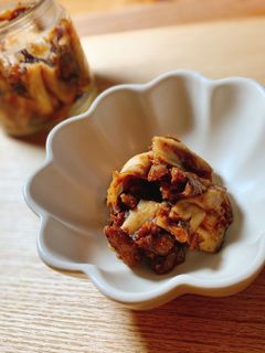 ご飯のお供に♪エリンギのくるみ味噌バター-レシピのメイン写真